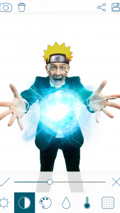 اسکرین شات برنامه Jutsu Rasengan Effect on Photo 2