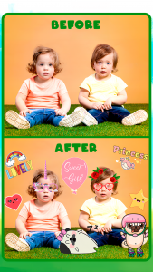 اسکرین شات برنامه Photo Editor for Kids: Frames 3