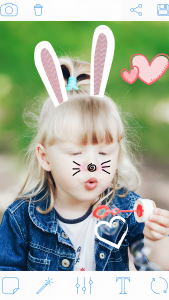 اسکرین شات 5 برنامه Rabbit Face Mask Photo Editor