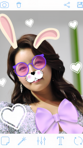 اسکرین شات برنامه Cute Rabbit Face: Photo App 4