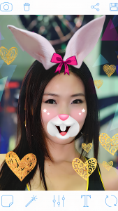 اسکرین شات برنامه Cute Rabbit Face: Photo App 2