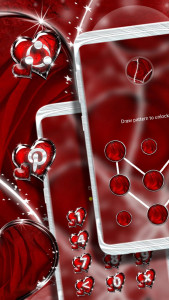 اسکرین شات برنامه Red Rose Launcher Theme 5