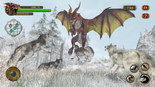 اسکرین شات بازی Dragon Simulator Attack 3D Game 7