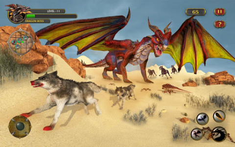 اسکرین شات بازی Dragon Simulator Attack 3D Game 5