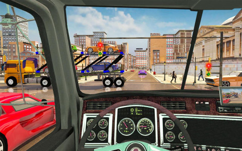 اسکرین شات بازی Truck Driving Simulator 2023 6