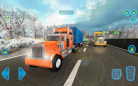 اسکرین شات بازی Truck Driving Simulator 2023 3
