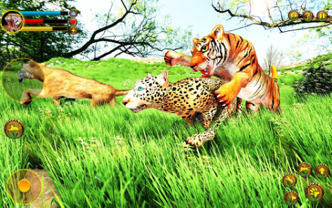 اسکرین شات بازی Wild Tiger Simulator 3d animal games 1