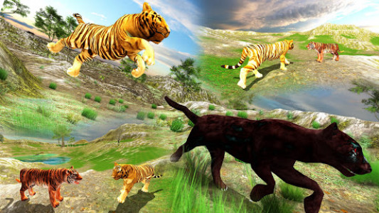 اسکرین شات بازی Wild Tiger Simulator 3d animal games 7