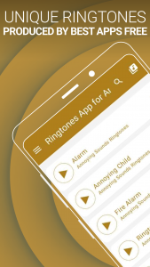 اسکرین شات برنامه Ringtones App for Android™ 1