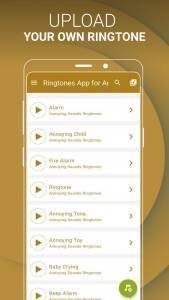 اسکرین شات برنامه Ringtones App for Android™ 3
