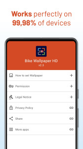 اسکرین شات 5 برنامه Bike Wallpaper HD