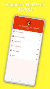 اسکرین شات 5 برنامه Cool Ringtones for Android