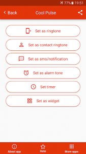 اسکرین شات برنامه Cool Ringtones for Android 3