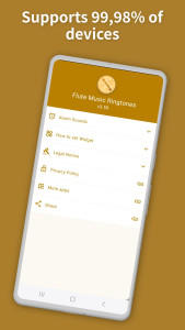 اسکرین شات 5 برنامه Flute Music Ringtones