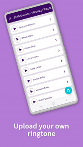 اسکرین شات برنامه SMS Sounds — Message Ringtones 2