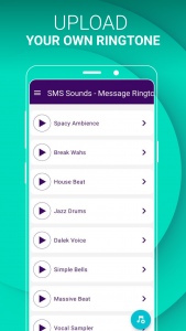 اسکرین شات برنامه SMS Sounds — Message Ringtones 3