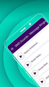 اسکرین شات برنامه SMS Sounds — Message Ringtones 1