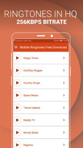 اسکرین شات برنامه Mobile Ringtones Free Download 7