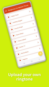 اسکرین شات 2 برنامه Ringtones for Mobile Phone