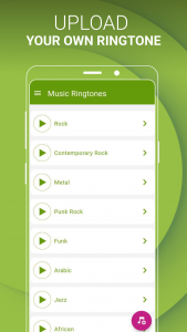 اسکرین شات برنامه Music Ringtones 3