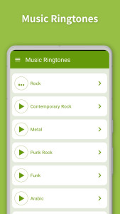 اسکرین شات 1 برنامه Music Ringtones