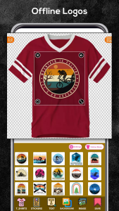 اسکرین شات 3 برنامه T-Shirt Design - Custom Shirts