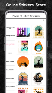 اسکرین شات 4 برنامه T-Shirt Design - Custom Shirts