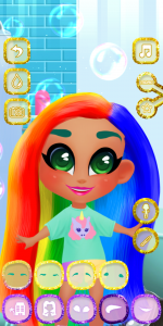 اسکرین شات بازی Candy Hair Salon - Doll Games 1