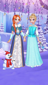 اسکرین شات بازی Icy Dress Up - Girls Games 3