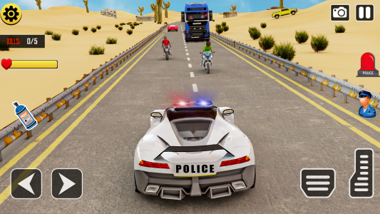 اسکرین شات بازی Police Car Driving Stunt Game 1