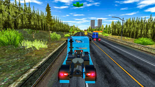 اسکرین شات برنامه Extreme Truck Racing 5