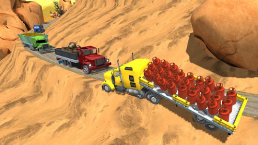 اسکرین شات بازی Truck Driver Games - Cargo Simulator 3