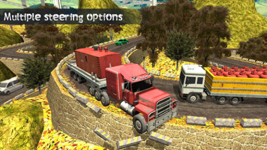 اسکرین شات بازی Truck Driving Uphill : Truck simulator games 2022 8