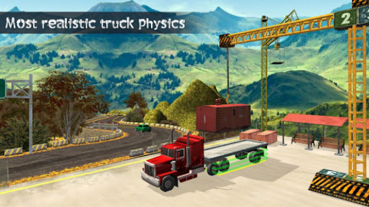 اسکرین شات بازی Truck Driving Uphill : Truck simulator games 2022 1