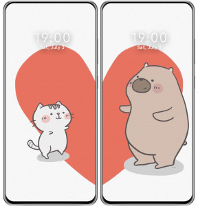 اسکرین شات 8 برنامه BFF Best Friend Wallpaper