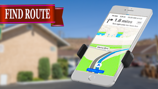 اسکرین شات برنامه GPS Map Navigation plus Direction Finder Offline 8