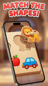 اسکرین شات 1 بازی Animal Puzzles: Wood Jigsaw