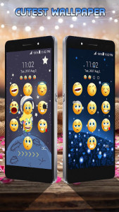 اسکرین شات برنامه Emoji lock screen 5