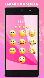اسکرین شات برنامه Emoji lock screen 2
