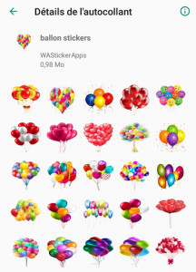 اسکرین شات برنامه stickers Happy Birthday - WAStickerApps 4