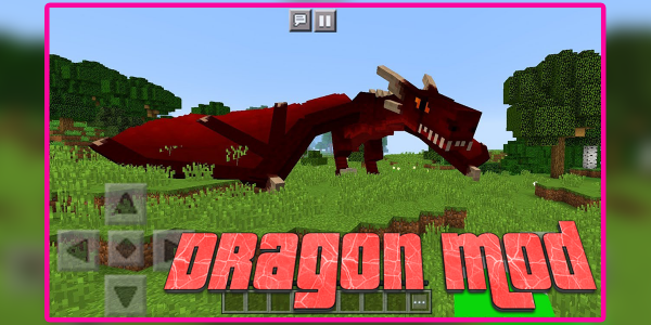 اسکرین شات برنامه Dragon Mod for Minecraft 2