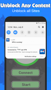 اسکرین شات برنامه VPN new-free Proxynel android app 2019 2