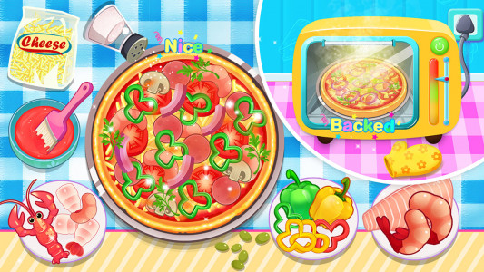 اسکرین شات برنامه My Pizza Maker : Cooking Shop 1