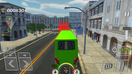 اسکرین شات بازی بازی ماشین راننده اتوبوس خط واحد 8