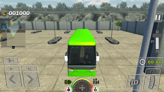 اسکرین شات بازی بازی ماشین راننده اتوبوس خط واحد 9
