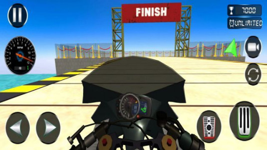 اسکرین شات بازی موتور بازی روی رمپ 9
