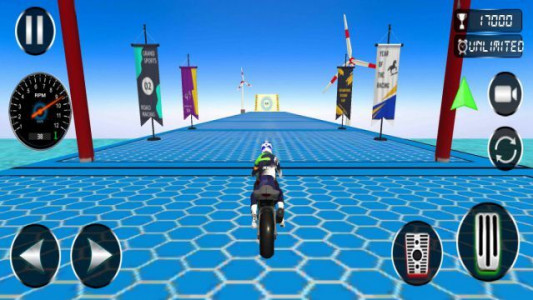اسکرین شات بازی موتور بازی روی رمپ 6