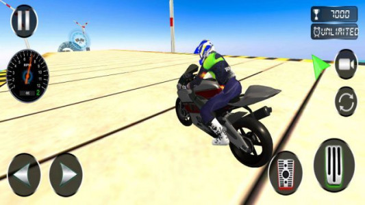 اسکرین شات بازی موتور بازی روی رمپ 1