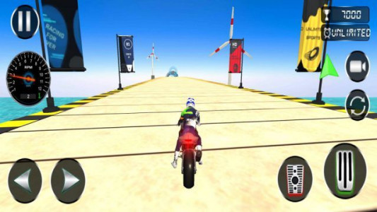 اسکرین شات بازی موتور بازی روی رمپ 8