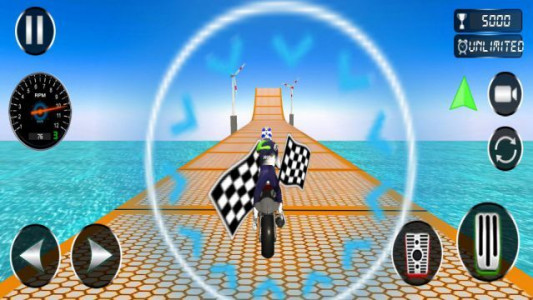 اسکرین شات بازی موتور بازی روی رمپ 4